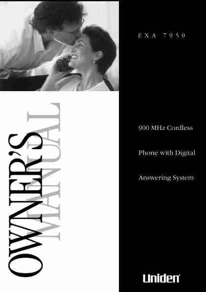 Uniden Cordless Telephone EXA 7950-page_pdf